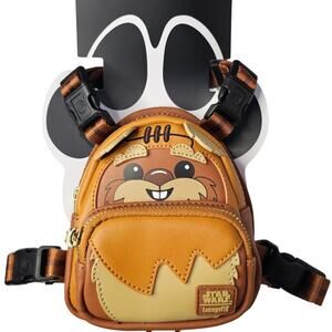 Loungefly Star Wars Ewok Cosplay  Backpack Dog Harness Small (9-16" neck)  NWT